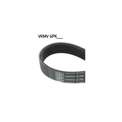 SKF Courroie trap&eacute;zo&iuml;dale &agrave; nervures (d'accessoires)  VKMV 6PK1095