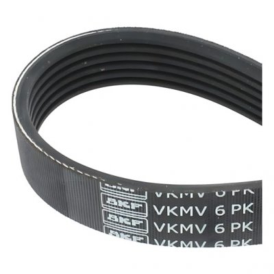 SKF Courroie trap&eacute;zo&iuml;dale &agrave; nervures (d'accessoires)  VKMV 6PK1145