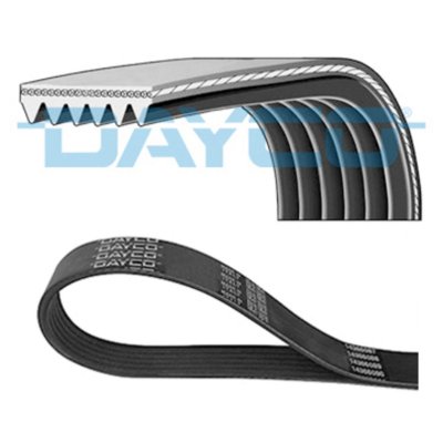 DAYCO Courroie trap&eacute;zo&iuml;dale &agrave; nervures  6PK1610HD