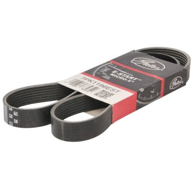 GATES Courroie trap&eacute;zo&iuml;dale &agrave; nervures  7PK1196EST