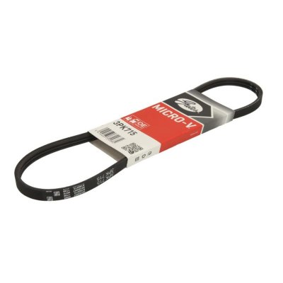 GATES Courroie trap&eacute;zo&iuml;dale &agrave; nervures Micro-V&reg; 3PK715 