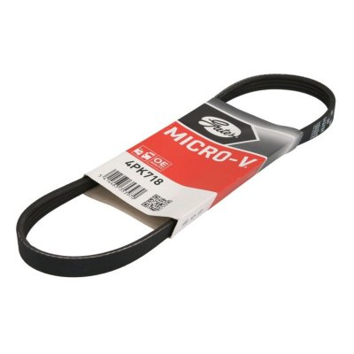 GATES Courroie trap&eacute;zo&iuml;dale &agrave; nervures Micro-V&reg; 4PK718 