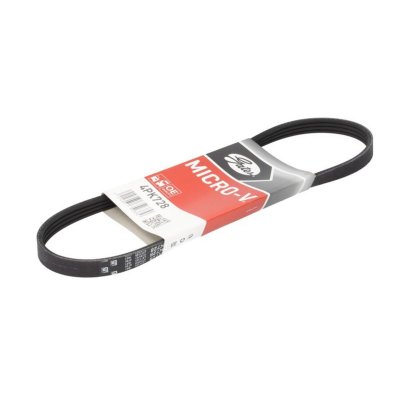 GATES Courroie trap&eacute;zo&iuml;dale &agrave; nervures Micro-V&reg; 4PK728 