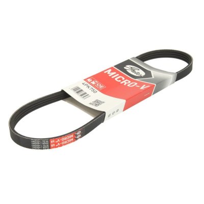 GATES Courroie trap&eacute;zo&iuml;dale &agrave; nervures Micro-V&reg; 4PK750 