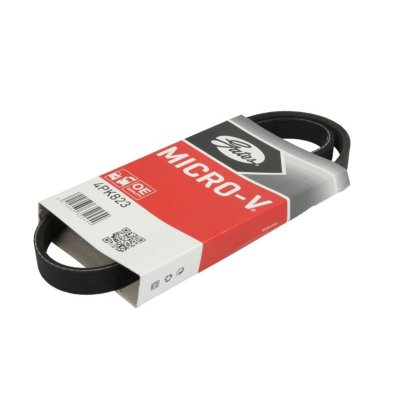 GATES Courroie trap&eacute;zo&iuml;dale &agrave; nervures Micro-V&reg; 4PK823 