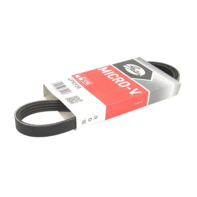 GATES Courroie trap&eacute;zo&iuml;dale &agrave; nervures Micro-V&reg; 4PK938 