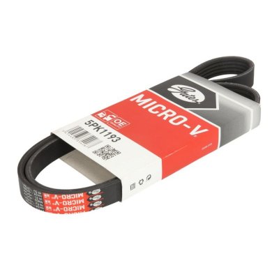 GATES Courroie trap&eacute;zo&iuml;dale &agrave; nervures Micro-V&reg; 5PK1193 