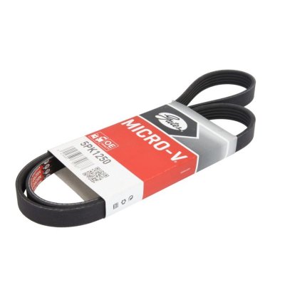 GATES Courroie trap&eacute;zo&iuml;dale &agrave; nervures Micro-V&reg; 5PK1250 