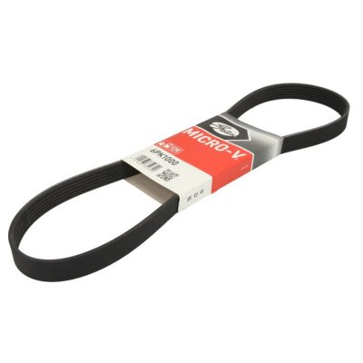 GATES Courroie trap&eacute;zo&iuml;dale &agrave; nervures Micro-V&reg; 6PK1000 