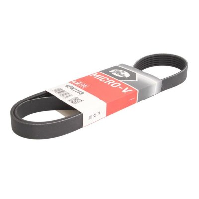 GATES Courroie trap&eacute;zo&iuml;dale &agrave; nervures Micro-V&reg; 6PK1148 