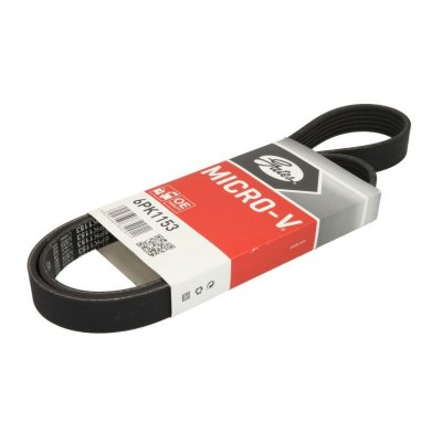 GATES Courroie trap&eacute;zo&iuml;dale &agrave; nervures Micro-V&reg; 6PK1153 
