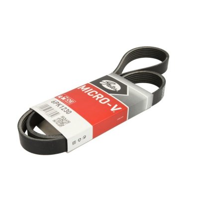 GATES Courroie trap&eacute;zo&iuml;dale &agrave; nervures Micro-V&reg; 6PK1230 