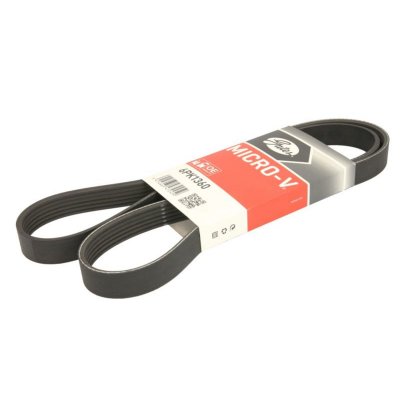 GATES Courroie trap&eacute;zo&iuml;dale &agrave; nervures Micro-V&reg; 6PK1360 