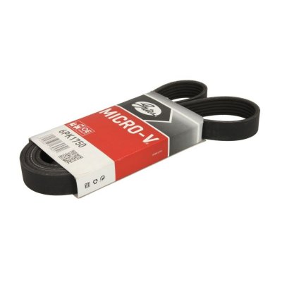 GATES Courroie trap&eacute;zo&iuml;dale &agrave; nervures Micro-V&reg; 6PK1750 