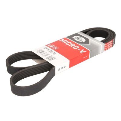 GATES Courroie trap&eacute;zo&iuml;dale &agrave; nervures Micro-V&reg; 6PK2090 
