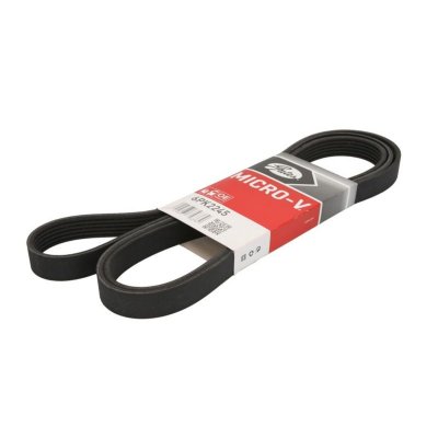 GATES Courroie trap&eacute;zo&iuml;dale &agrave; nervures Micro-V&reg; 6PK2245 
