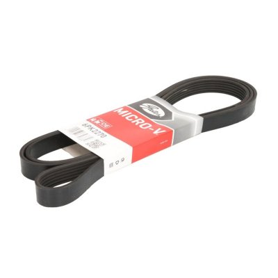 Courroie trap&eacute;zo&iuml;dale &agrave; nervures Micro-V&reg; 6PK2270 Gates
