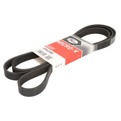 GATES Courroie trap&eacute;zo&iuml;dale &agrave; nervures Micro-V&reg; 6PK2380 