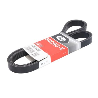 GATES Courroie trap&eacute;zo&iuml;dale &agrave; nervures Micro-V&reg; 6PK2448 