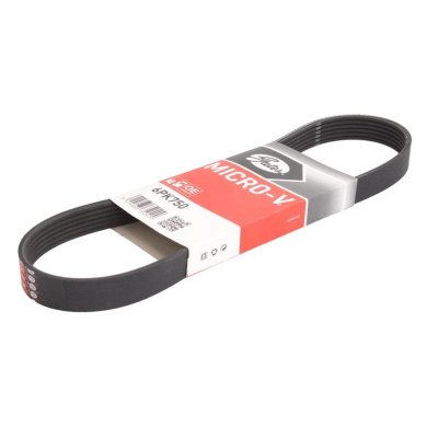 GATES Courroie trap&eacute;zo&iuml;dale &agrave; nervures Micro-V&reg; 6PK750 