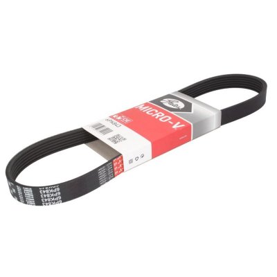 GATES Courroie trap&eacute;zo&iuml;dale &agrave; nervures Micro-V&reg; 6PK843 