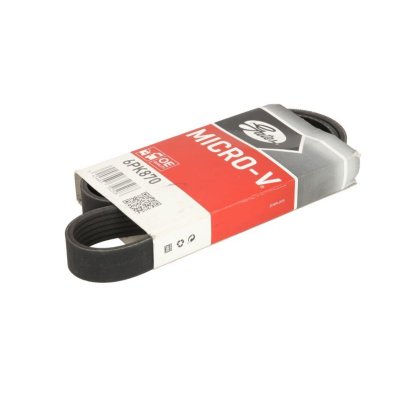 GATES Courroie trap&eacute;zo&iuml;dale &agrave; nervures Micro-V&reg; 6PK870 