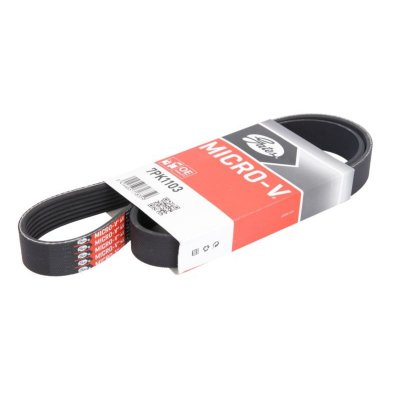 GATES Courroie trap&eacute;zo&iuml;dale &agrave; nervures Micro-V&reg; 7PK1103 