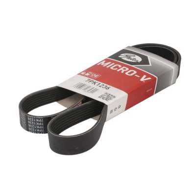 GATES Courroie trap&eacute;zo&iuml;dale &agrave; nervures Micro-V&reg; 7PK1236 