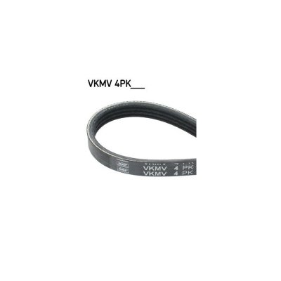 SKF Courroie trap&eacute;zo&iuml;dale &agrave; nervures  VKMV 4PK735