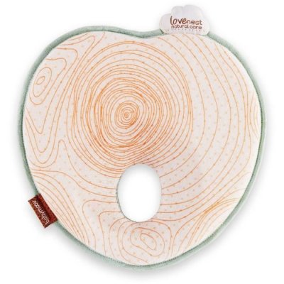 BABYMOOV Coussin anti t&ecirc;te plate Lovenest Natural Care arbre