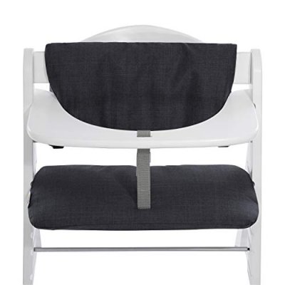 HAUCK Coussin Chaise Haute  Deluxe - Melange Charcoal