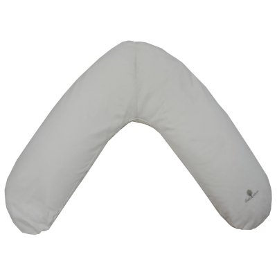 EVEIL ET NATURE Coussin d'allaitement et de maternit&eacute; 160 cm coton bio ecru 1000-Ecru