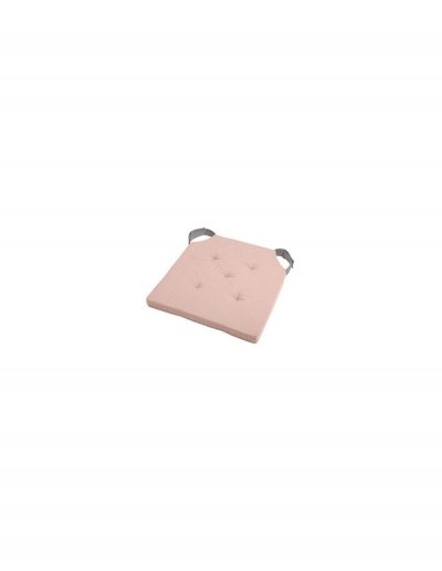 HOMEMAISON Coussin de Chaise Bicolore - Moutarde/Taupe - 38 x 38 x 4 cm