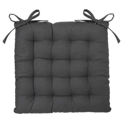 JARDIDECO Coussin de chaise Gris Fonc&eacute;