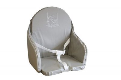 LOOPING Coussin de Chaise  - Gris-perle