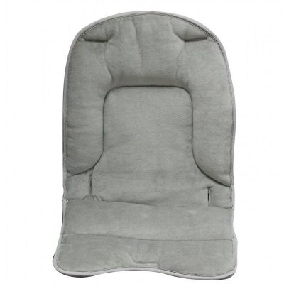 MONSIEUR BEBE Coussin de confort pour chaise haute b&eacute;b&eacute; enfant gamme Ptit - Gris souris