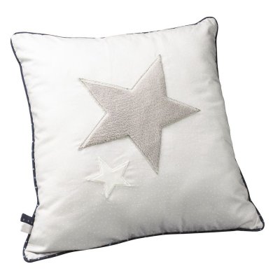 Coussin d&eacute;coratif etoile merlin - sauthon