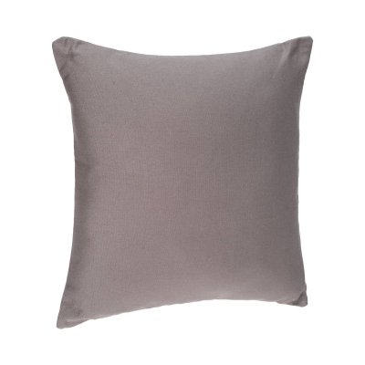 Coussin d&eacute;houssable en Coton Gris 38 x 38 cm