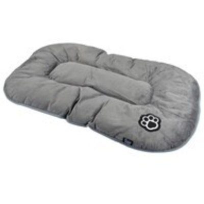 LES TENDANCES Coussin flocon Patchy - 53 cm - Gris et noir - Pour chien