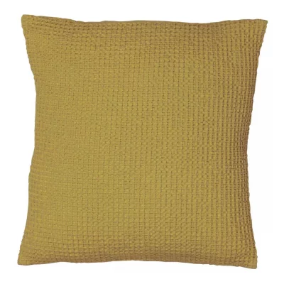 Coussin Maia Blanc 45x45 cm Vert Badiane