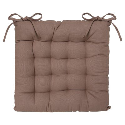 ATMOSPHERA CREATEUR D INTERIEUR Coussin pour chaise de jardin Taupe 38 x 38 cm