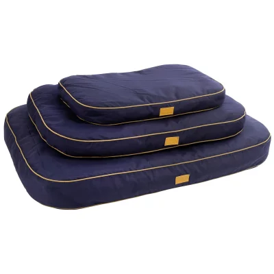 KERBL Coussin pour chiens Jerome 80 x 60 x 6 cm Bleu marine 81313  Bleu