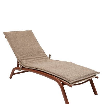 HESPERIDE Coussin pour transat 190 x 60 cm Solfia Caf&eacute; - Hesp&eacute;ride