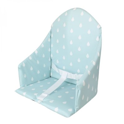 MONSIEUR BEBE Coussin universel chaise haute bleu