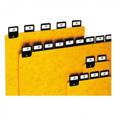 COUTAL  - Intercalaires Alphabetiques H210x148 - Jeu De 25