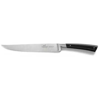 32 DUMAS Couteau &agrave; d&eacute;couper 20cm acier 4116 nitro+ Lion Sabatier 806880 - noir