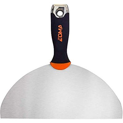 EDMA COUTEAU A ENDUIRE LAME GALBEE - 240 mm