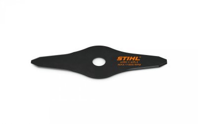 STIHL Couteau &agrave; herbe, 2 dents &Oslash; 230 mm / Al&eacute;sage 25,4 mm