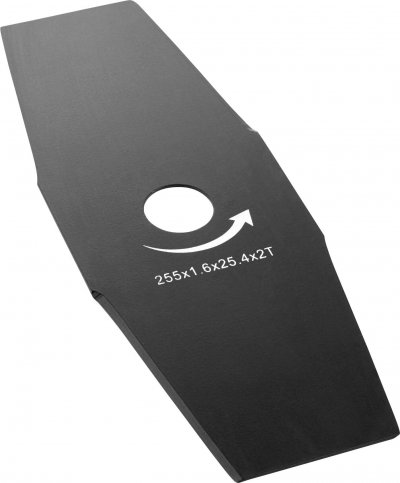 DEWALT Couteau &agrave; herbes droit  DT20654-QZ - Pour d&eacute;broussailleuse - 2 lames - Dents 255mm