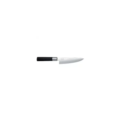 KAI Couteau de chef Wasabi Black 15cm -  - Noir - Acier